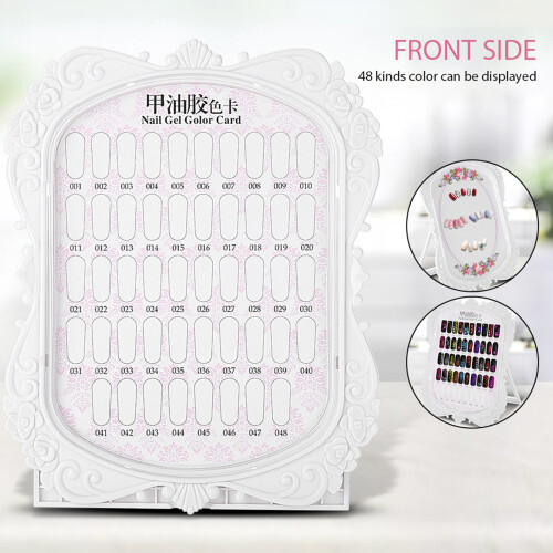 Nail Art Display Stand Flower Design 48 Colors 2