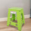 Portable Living Plastic Dots Folding Step Stool 5