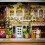 DIY Miniature Handmade Box Dollhouse Good Old Time 12