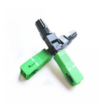 FTTH SC UPC APC Single-Mode Fiber Optic Quick Connector 50 Pack Durable SC Fast Connector for Fiber Installation