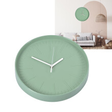 Orologio al quarzo silenzioso 30 cm verde ABS 1x AA 1,5 V