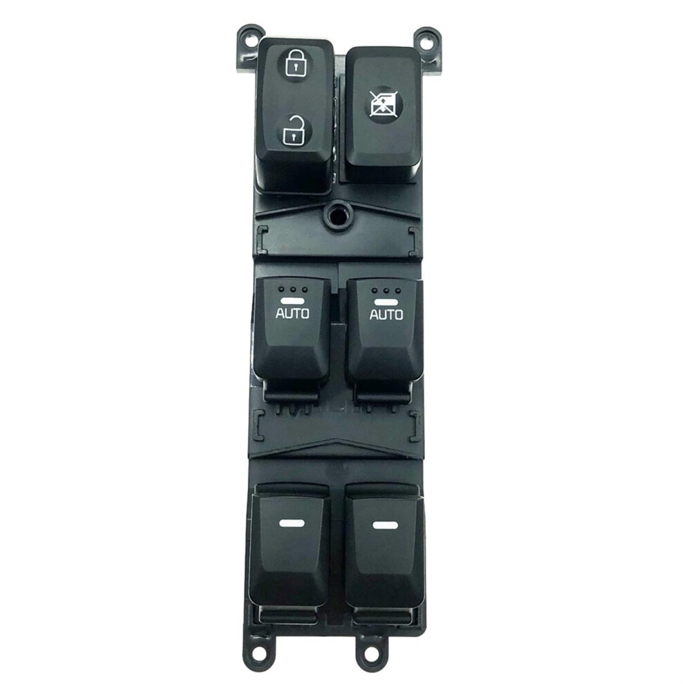 Power Main Window Front Left Master Switch For Kia Forte 2014-2018, Oem 93571-A7200 Replacement Part, Compatible Fit 6947110210278