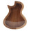 Hucha con forma de guitarra, madera maciza, color madera 15