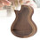 Hucha con forma de guitarra, madera maciza, color madera 6