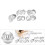 Handmade Aluminium Alloy Bath Bomb Molds Fizzy 7