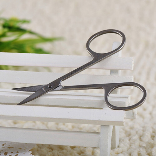 Eyebrow Scissors Comb Eyelash Hair Trimming 1