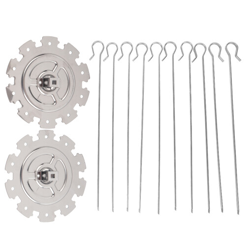 304 Stainless Steel Meat Roaster Barbecue Skewer