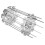 304 Stainless Steel Meat Roaster Barbecue Skewer 8