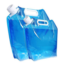 4 Pcs Collapsible Water Container , Outdoor Folding Water Bag