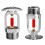 2 PCS Brass Chrome Plated Fire Sprinkler Head 3/4 Inch DN20 68 Automatic Upright Type Temperature Trigger 1
