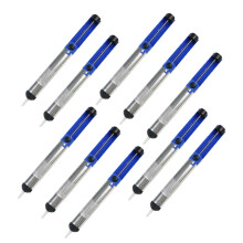 10Pcs Solder Sucker Pump Kit High Pressure Vacuum Desoldering Tool for Circuit Board Repair Lightweight One-Handed Use
