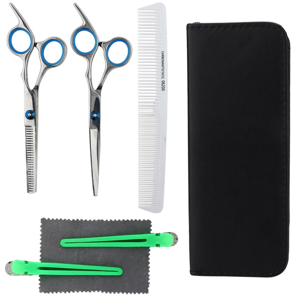 5pcs Professional Haircut Scissors Barber Cutting