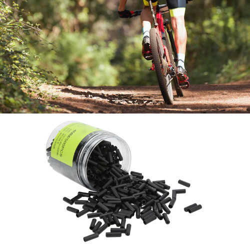 500 pièces d'embouts de câble de frein 4 mm, version standard, plastique