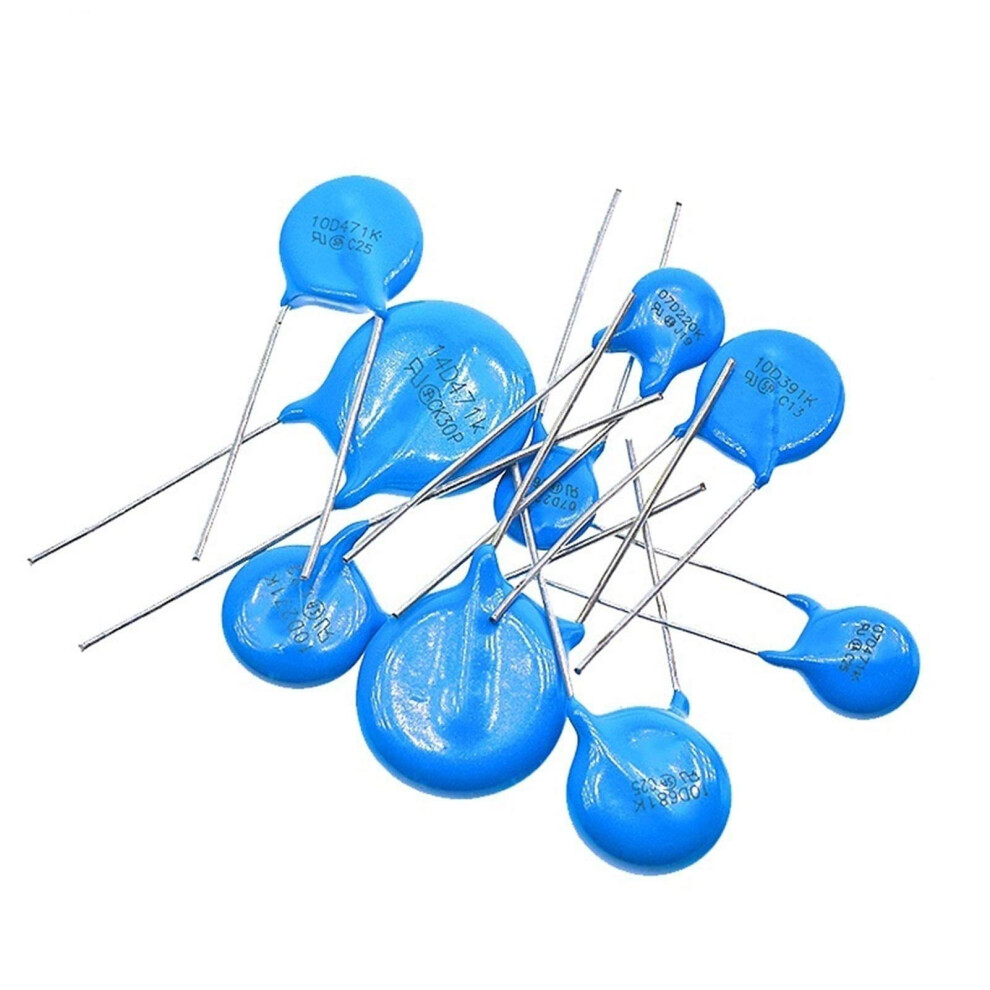 Varistors 10Pcs Zno Varistor 20D112k 1100V 5D 7D 10D 14D 20D 75Types High Voltage Surge Protection Components 6493810707360