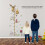 Adhesive Cute Elephant Lion Kids Height Chart Wall 7