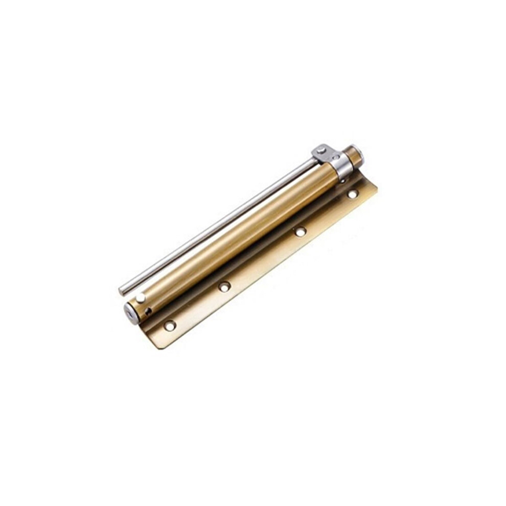 Automatic Door Closers Stainless Steel Invisible Door Spring Buffer For Furniture, Yellow Bronze, Easy Install, Lightweight 6276012515229