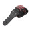 Kit de sangle de guitare : nylon réglable, rouge/gris 9