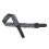 Kit de correa para guitarra ajustable de nylon azul gris 15
