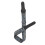 Kit de correa para guitarra ajustable de nylon azul gris 14