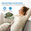 Full Spectrum Light Bulb 6000K A19 E26/E27 9W Bright Light 60W Equivalent Cool White 3-Pack Natural Sunlight Bulbs 4