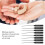 20Pcs Hearing Aid Cleaning Brush Plastic Multi-Function Easy Clean Tools 5