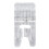 Piede pressore trasparente 1 pezzo 964-974 1,5x3,2 cm 2