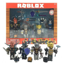Virtual World Roblox Figurine Roblox Brinquedo Juguetes Block Doll Game Peripheral Hand Model Decoration