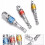 Hex Drill Power Bit Socket Drive Adaptor Set 1/4" 3/8" 1/2" Hex Shank Extension with Fixed Collar for Impact Wrenches 3