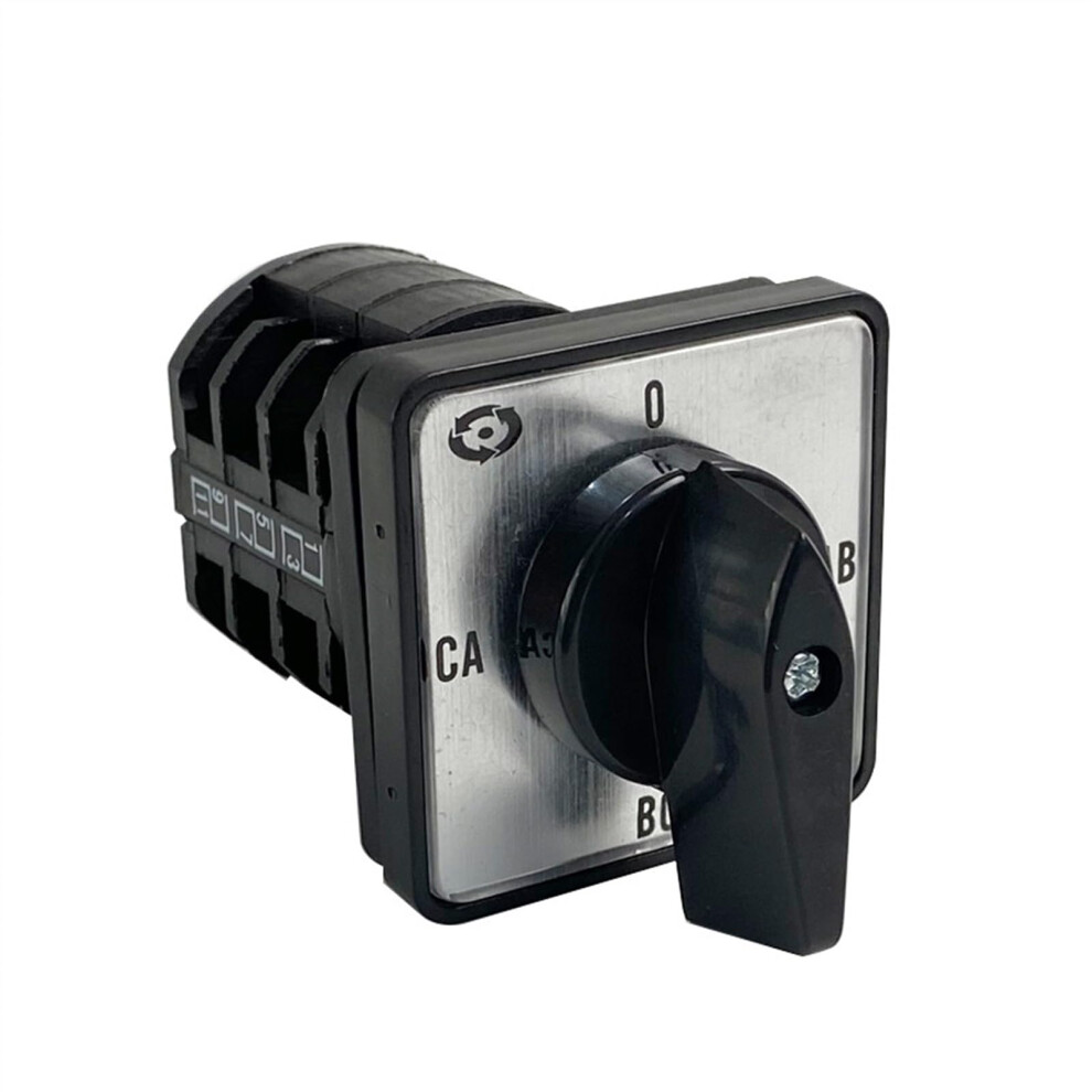 Lw8-10Yh3/3 Voltage Conversion Switch 3 Gear 3 Section 10A Silver Contact Rotary Switch For Electrical Applications 6276012515946