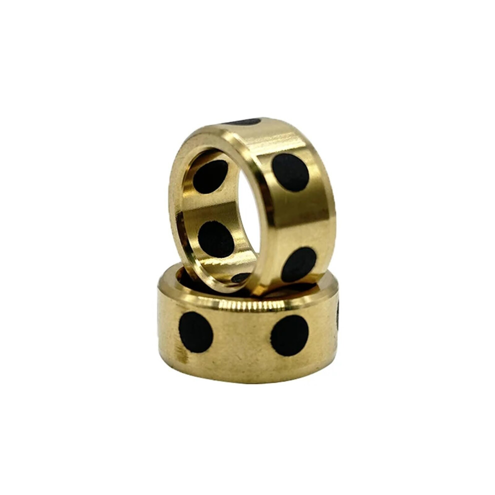 162210 1610 Linear Graphite Lubricating Brass Bearing Bushing Sleeve 16X22x10mm Oilless Self-Lubricating 1Pc 6276012516097