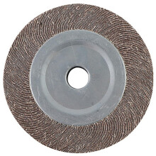 200x25mm Non-Woven Polishing Flap Wheel 180 240 320 400 600 Grit Abrasive Buffing Wheel for Stainless Steel Metal Finishing