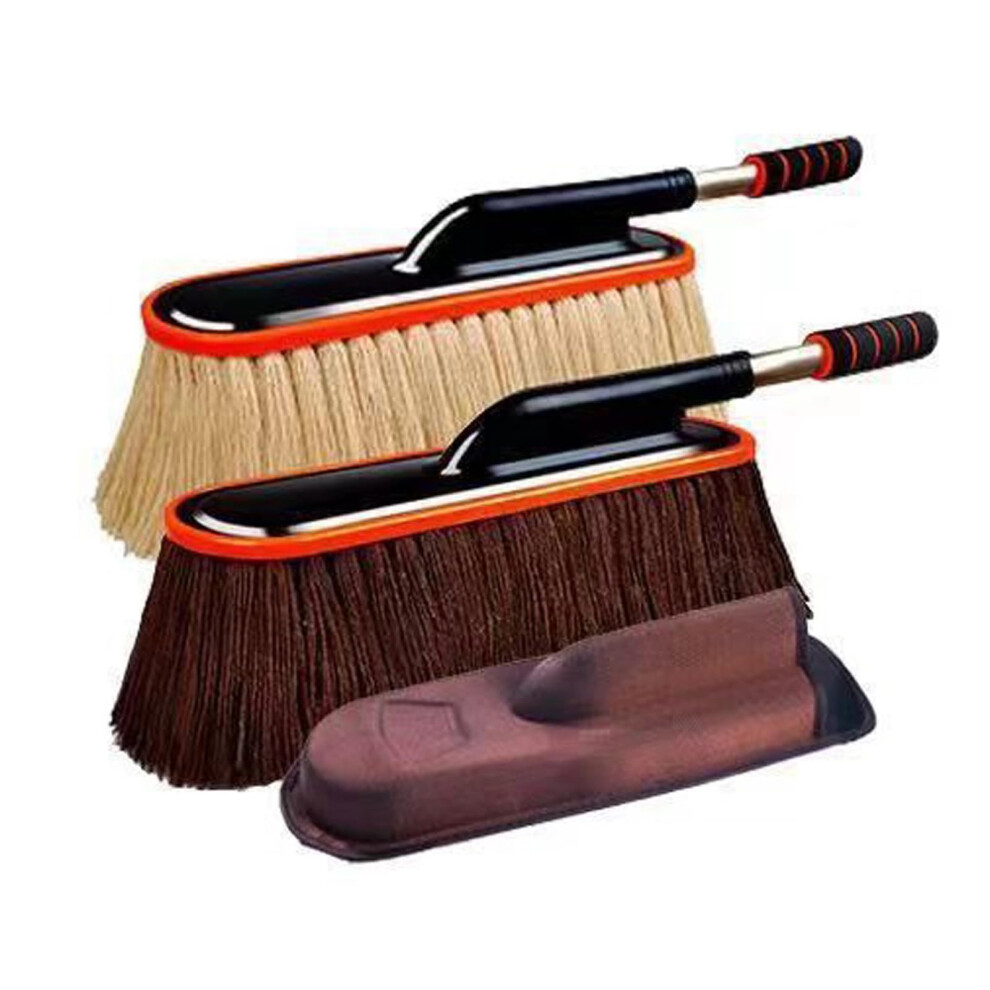 Car Duster Cotton Thread Wax Mop Set With Extendable Telescoping Handle And Scratch-Free Exterior Dust Brush 6276012516325