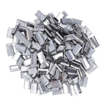 Packaging Strapping Seals 1KG Iron Sheet Buckles for 12-16mm PP Belt Compatible with Polyester Strapping Sealers