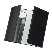 Car Folding Visor Mirror Makeup Travel Cosmetic Tri-fold Universal Auto Mirror