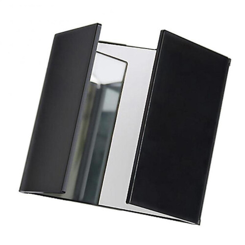 Car Folding Visor Mirror Makeup Travel Cosmetic Tri-fold Universal Auto Mirror