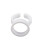 100pcs Disposable Glue Ring Pallet Holder for 9