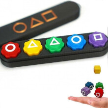 Squid Game, Gonggi Korean Game, Korean Gonggi Game with Storage Box, Squid Games, Korean Traditional Play Game Squid Game 2 Gonggi & Case Korean