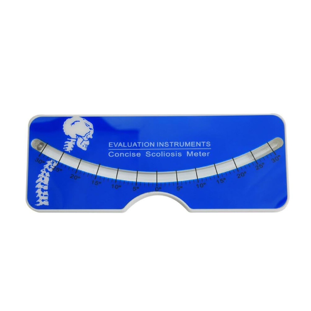 Scoliosis Test Meter Scoliometer 0-30 Portable Diagnosis Tools for Adults and Children with Measurement Specifications