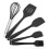5 Piece Premium Silicone Kitchen Utensils Set High Heat Resistant 3