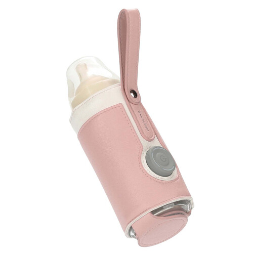 Portable Baby Bottle Warmer 3-Level Temperature, Foldable, 29cm, Green