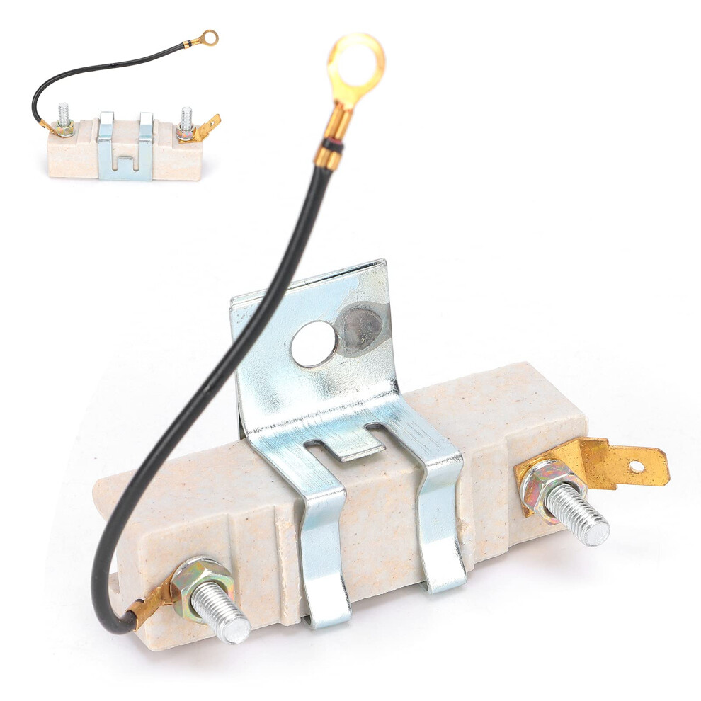 Ceramic Ballast Resistor 1.5 Ohm For Classic Cars, Metal Ceramic Ignition Coil Resistor, Wear-Resistant Device 6947110213682