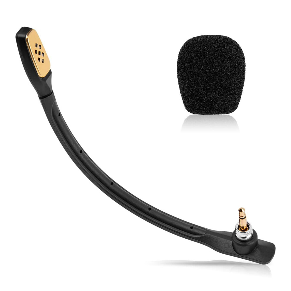 Mic Replacement For Astro A40 A40 Tr Gaming Headset, Detachable Noise-Canceling Boom Microphone With Foam Cover 6482260704203