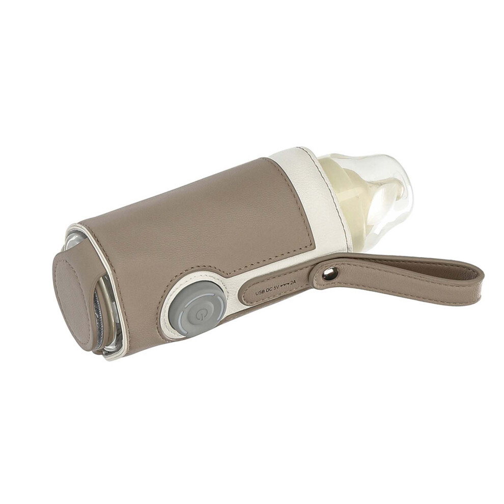 Portable Baby Bottle Warmer 3-Level Adjustable Temperature, Compact & Travel-Friendly