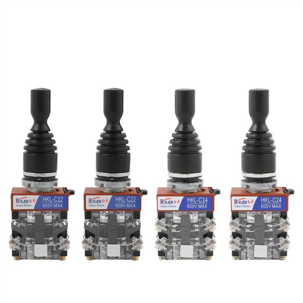 22Mm Industrial Master Monolever Joystick Switch 2 4 Way Self Locking Latching Momentary Cross Switch 2No 2 Way 6482260704364