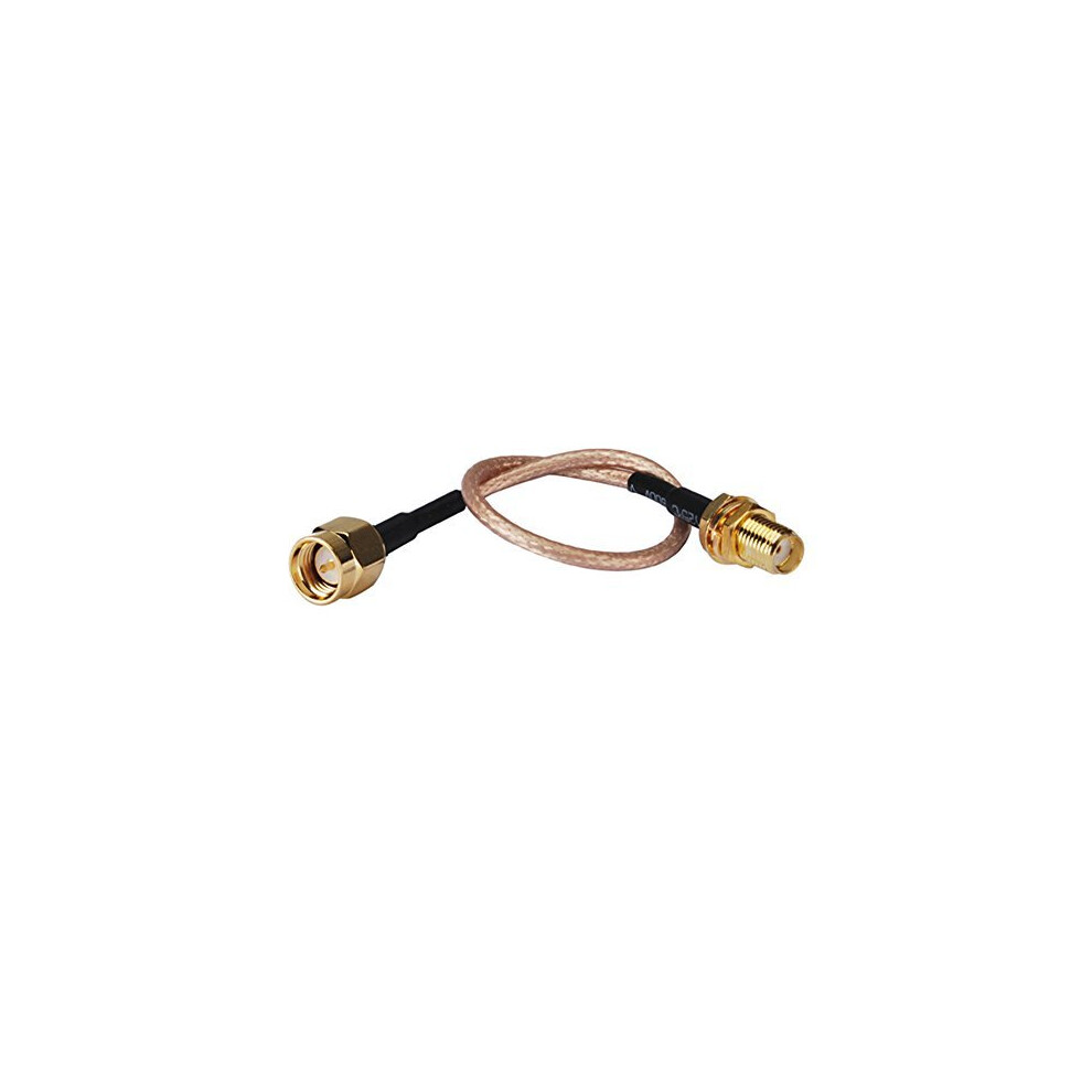 0.5Ft Rf Wire Connector Sma Female Nut To Sma Male Straight Coaxial Cable Rg316 15Cm For Wireless Antenna Compatibility 6493810709159