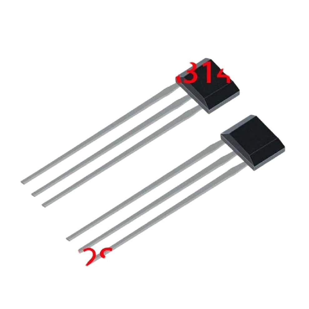A3144 A3144e A3144eua Oh3144e To-92S Hall Effect Sensor Chips 20-100 Pieces High Quality Stock 2025 6482260704524