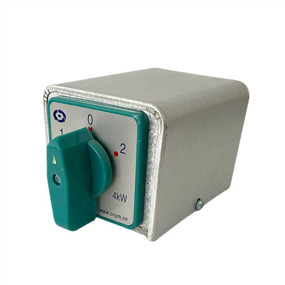 Hz5-20/4 M08bf Manual Transfer Rotary Cam Switch 20A 4Kw 4 Pole 3 Position Iron Shell Enclosure 6482260704531