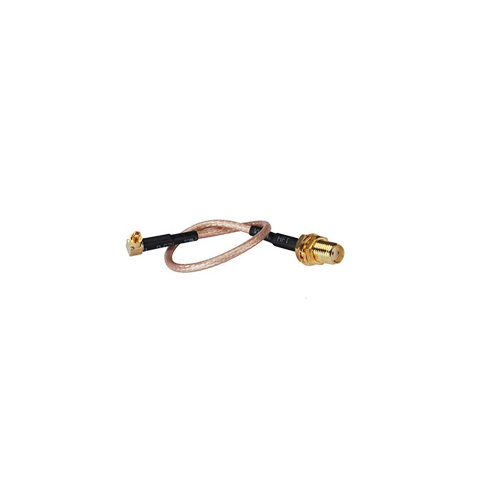 0.5Ft Rf Wire Connector Mc-Card Male Right Angle To Sma Female Nut Straight Coaxial Cable Rg316 15Cm For Wireless Antenna 6947110214184