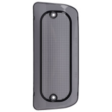 Cubierta de lente de la tercera luz de freno para S-10 cabina extendida negro