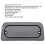 Copertura della terza luce di stop per S-10 1994-2004 ABS nero 10